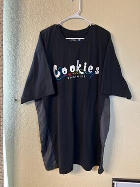 Cookies SF On The Block Jersey Knit Tee Black 4XL Big & Tall